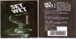 Set Wet Device mark 1852927 Trademark