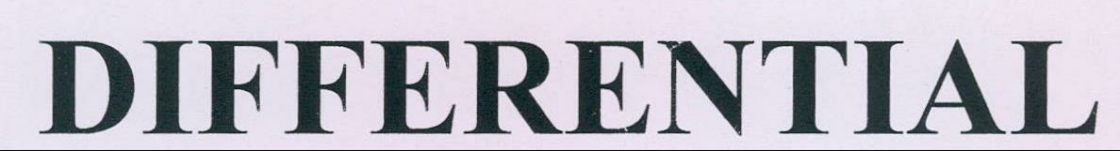 Differential Device mark 2136349 Trademark