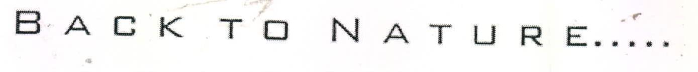 Back To Nature Device mark 1895171 Trademark