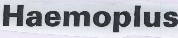 Haemoplus Device mark 1778871 Trademark