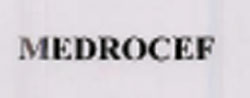 Medrocef Device mark 1682086 Trademark