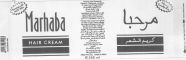 Marhaba Hair Cream (label) Device mark 1535409 Trademark