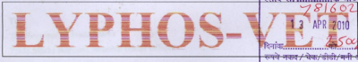 Lyphos-vet Device mark 1949343 Trademark
