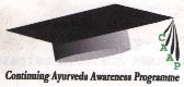 Continuing Ayurveda Awareness Programme (logo) Device mark 1432892 Trademark