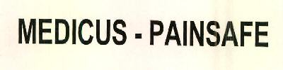 Medicus-painsafe Device mark 2598947 Trademark