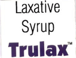 Trulax, Laxative Syrup [label] Device mark 1483417 Trademark