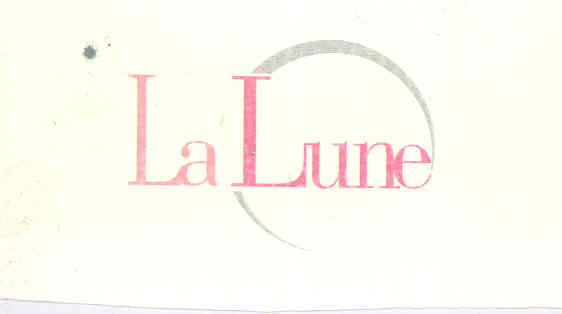 La Lune (lable) Device mark 1603149 Trademark