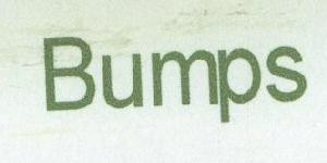 Bumps (label) Device mark 1577995 Trademark