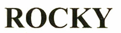 Rocky (label) Device mark 1326754 Trademark