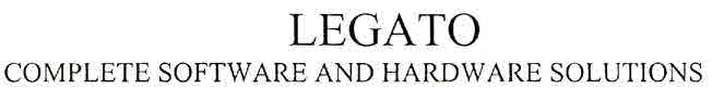 Legato Complete Software And Hardware Solutions Device mark 1492785 Trademark