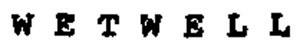 W E T W E L L Device mark 796457 Trademark