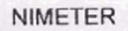 Nimeter Device mark 1077728 Trademark