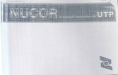 Nucor Utp(dev) Device mark 1038025 Trademark