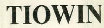 Tiowin Device mark 2532252 Trademark