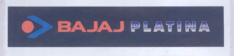 Bajaj Platina (labal) Device mark 1741611 Trademark
