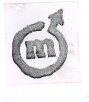 M Device. Device mark 1660991 Trademark