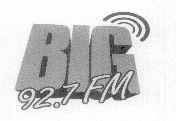 Big 92.7 Fm (label) Device mark 1486761 Trademark