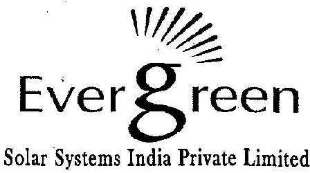 Ever Green Solar Systems India Private Limited (logo) Device mark 2319000 Trademark