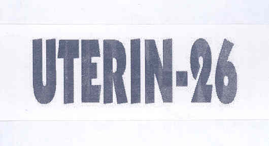 Uterin-26 Device mark 1704830 Trademark