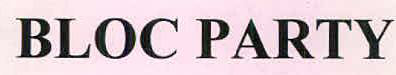 Bloc Party Device mark 2447225 Trademark