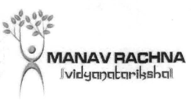 Manav Rachna Vidyantariksha (device) Device mark 2166898 Trademark