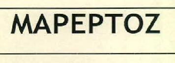 Mapeptoz Device mark 2741814 Trademark