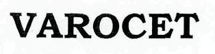 Varocet Device mark 1949045 Trademark