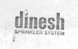 Dinesh Sprinkler System Device mark 1017805 Trademark