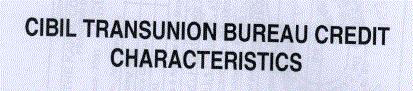 Cibil Transunion Bureau Credit Characteristics Device mark 2031038 Trademark