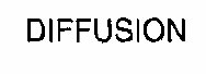 Diffusion. Device mark 1142858 Trademark