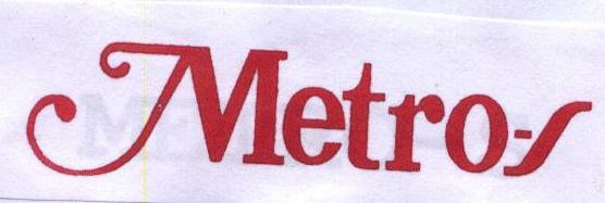 Metros With Label. Device mark 1629960 Trademark
