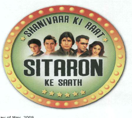 Shanivvar Ki Raat Sitaron Ke Saath Device mark 1816121 Trademark