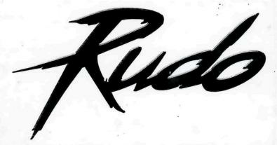 Rudo (stylised Word) Device mark 1727298 Trademark