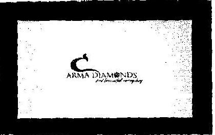 Arma Diamonds (with Device) Device mark 2015847 Trademark