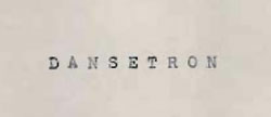 D A N S E T R O N Device mark 660657 Trademark