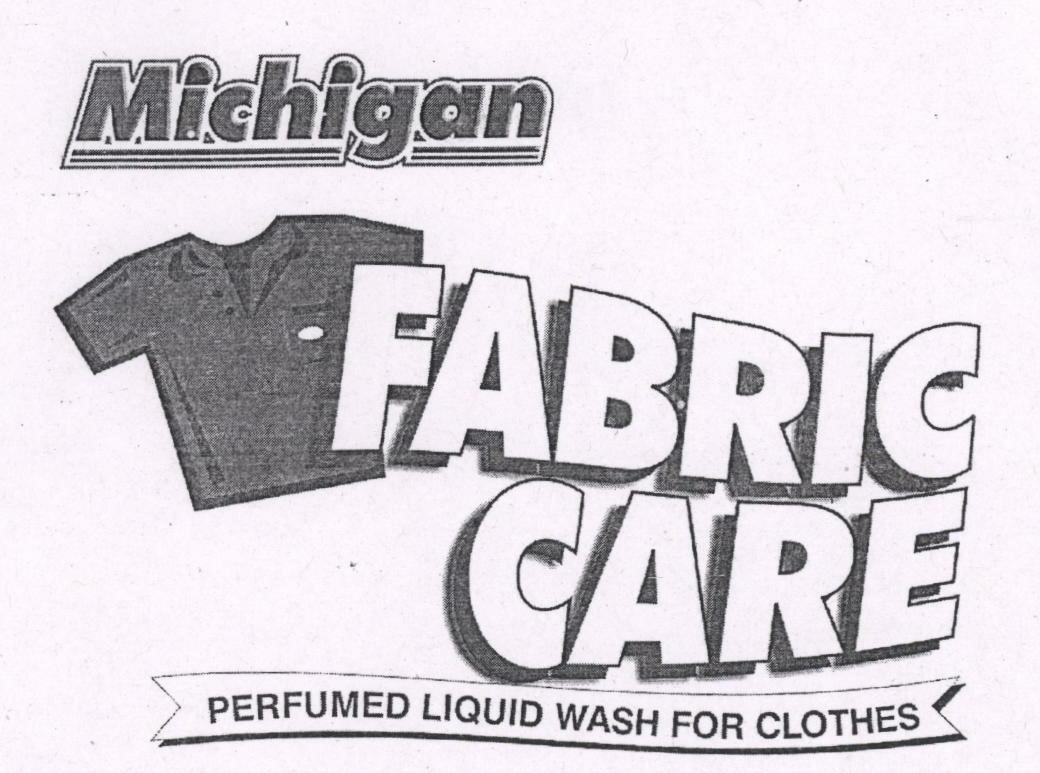 Fabric Care (label) Device mark 1689581 Trademark