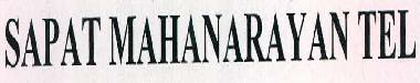 Sapat Mahanarayan Tel Device mark 2475157 Trademark