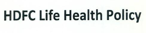 Hdfc Life Health Policy Device mark 2936165 Trademark