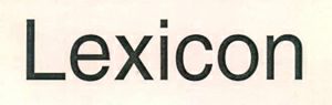Lexicon Device mark 2566100 Trademark