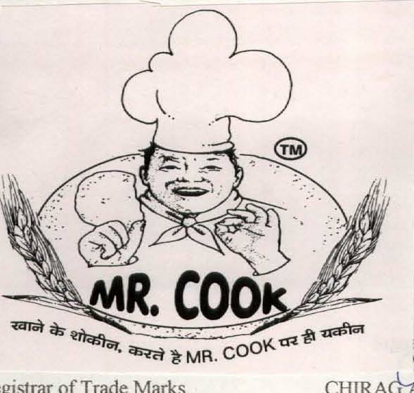 Mr. Cook Device mark 991629 Trademark