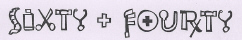 Sixty + Fourty ( Label ) Device mark 1744571 Trademark