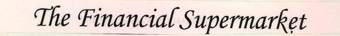 The Finanical Supermarket (label) Device mark 1421654 Trademark