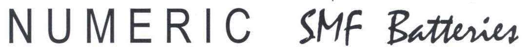 Numeric Smf Batteries Device mark 2277357 Trademark