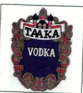 Taaka Vodka (device) Device mark 2493010 Trademark
