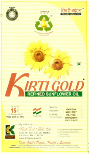 Kirti Gold (label) Device mark 1598819 Trademark