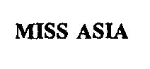 Miss Asia Device mark 968682 Trademark