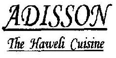 Adisson The Haweli Cuisine Device mark 1925601 Trademark