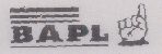 Bapl (label) Device mark 1099573 Trademark
