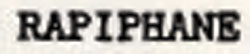 Rapiphane Device mark 595440 Trademark
