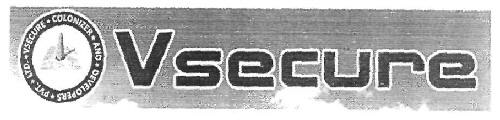Vsecure (label) Device mark 2676081 Trademark